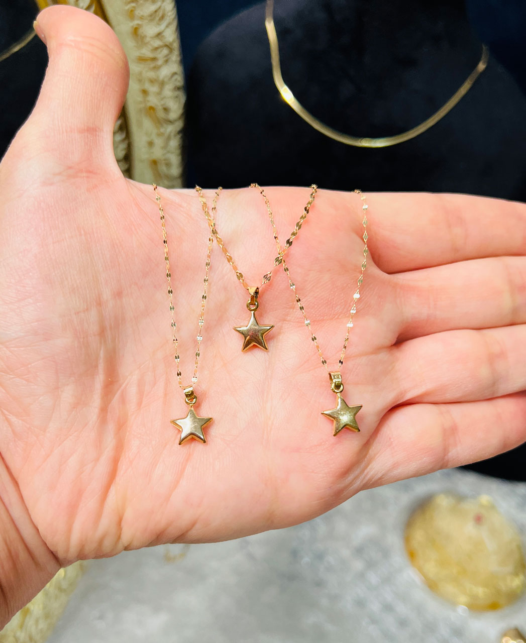 پلاک گردن-مدال سه بعدی ستاره