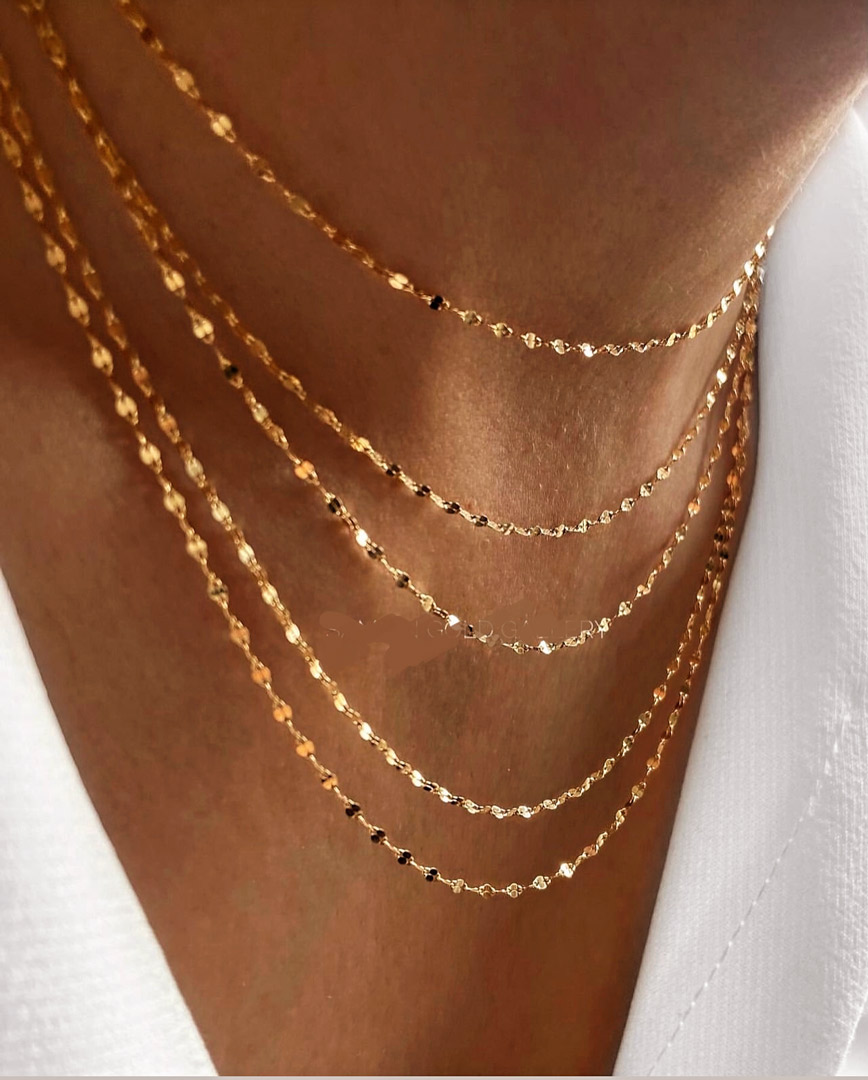 زنجیر پولکی درشت بافت